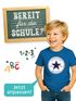 Kinder Jungen T-Shirt Einschulung 2025 mit Namen personalisierbar Stern-Design Schulkind Erste Klasse Geschenkidee Schulanfang SpecialMe®preview