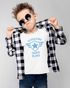 Kinder Jungen T-Shirt Einschulung 2025 mit Namen Retro Wappen Jahrezahl personalisierbar Geschenk Schulanfang Moonworks®preview