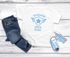 Kinder Jungen T-Shirt Einschulung 2025 mit Namen Retro Wappen Jahrezahl personalisierbar Geschenk Schulanfang Moonworks®preview
