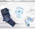 Kinder Jungen T-Shirt Einschulung 2025 mit Namen Retro Wappen Jahrezahl personalisierbar Geschenk Schulanfang Moonworks®preview