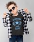 Kinder Jungen T-Shirt Einschulung 2025 mit Namen Retro Wappen Jahrezahl personalisierbar Geschenk Schulanfang Moonworks®preview