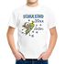 Kinder Jungen T-Shirt Einschulung 2025 mit Namen Schulkind anpassbare Jahreszahl Schultüte Strichmännchen personalisierbar SpecialMe®preview