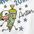 Kinder Jungen T-Shirt Einschulung 2025 mit Namen Schulkind anpassbare Jahreszahl Schultüte Strichmännchen personalisierbar SpecialMe®preview