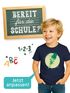 Kinder Jungen T-Shirt Einschulung 2025 mit Schultüte und Name personalisierbar Geschenk Schulanfang Outfit Erste Klasse SpecialMe®preview