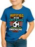 Kinder Jungen T-Shirt Einschulung 2025 mit Spruch Aufstieg in die erste Klasse  personalisierbar mit Jahreszahl Moonworks®preview