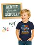 Kinder Jungen T-Shirt Einschulung 2025 mit Spruch Bereit für Abenteuer personalisierbar mit Jahreszahl Geschenk Schulbeginn Moonworks®preview