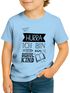 Kinder Jungen T-Shirt Einschulung 2025 mit Spruch Hurra Ich bin ein Schulkind Geschenk zum Schulanfang SpecialMe®preview