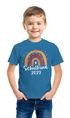 Kinder Jungen T-Shirt Einschulung 2025 Schulkind 2023 Regenbogen Aufdruck Geschenk Schulanfang Moonworks®preview
