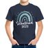 Kinder Jungen T-Shirt Einschulung 2025 Schulkind 2023 Regenbogen Aufdruck Geschenk Schulanfang Moonworks®preview