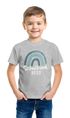 Kinder Jungen T-Shirt Einschulung 2025 Schulkind 2023 Regenbogen Aufdruck Geschenk Schulanfang Moonworks®preview
