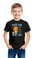 Kinder Jungen T-Shirt Einschulung 2025 Schulkind Fußball Spruch Löwe Fuchs 1. Klasse Geschenkidee Schulanfang SpecialMe®preview