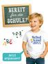 Kinder Jungen T-Shirt Einschulung 2025 Schulkind personalisierbar mit Jahreszahl Geschenkidee Schulanfang SpecialMe®preview