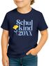 Kinder Jungen T-Shirt Einschulung 2025 Schulkind personalisierbar mit Jahreszahl Geschenkidee Schulanfang SpecialMe®preview