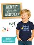 Kinder Jungen T-Shirt Einschulung 2025 Schulkind personalisierbar mit Jahreszahl Geschenkidee Schulanfang SpecialMe®preview