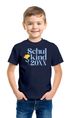 Kinder Jungen T-Shirt Einschulung 2025 Schulkind personalisierbar mit Jahreszahl Geschenkidee Schulanfang SpecialMe®preview