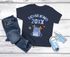 Kinder Jungen T-Shirt Einschulung 2025 Schulkind und Jahreszahl anpassbar personalisierbare Geschenke Schulanfang Moonworks®preview