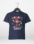 Kinder Jungen T-Shirt Einschulung 2025 Schulkind Waschbär Fußball lustige Tiermotive Schulanfang Moonworks®preview