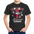 Kinder Jungen T-Shirt Einschulung 2025 Schulkind Waschbär Fußball lustige Tiermotive Schulanfang Moonworks®preview