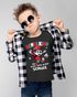 Kinder Jungen T-Shirt Einschulung 2025 Schulkind Waschbär Fußball lustige Tiermotive Schulanfang Moonworks®preview