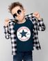 Kinder Jungen T-Shirt Einschulung 2025 Stern Aufschrift Erstklassig Schulkind Jahreszahl Schulanfang Moonworks®preview