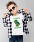 Kinder Jungen T-Shirt Einschulung 2026 Dino Spruch Ich bin erste Klasse Geschenkidee Schulkind Schulanfang Moonworks®preview