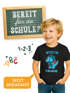 Kinder Jungen T-Shirt Einschulung 2026 Dino Spruch Ich bin erste Klasse Geschenkidee Schulkind Schulanfang Moonworks®preview