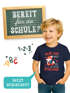 Kinder Jungen T-Shirt Einschulung 2026 Fuchs Spruch Pass auf ich bin jetzt Schulkind Geschenk Schulanfang SpecialMe®preview