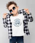 Kinder Jungen T-Shirt Einschulung 2026 mit Name Jahreszahl Smile Gesicht Icon personalisiert Schulkind Geschenkidee Erstklässler SpecialMe®preview