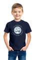 Kinder Jungen T-Shirt Einschulung 2026 mit Name Jahreszahl Smile Gesicht Icon personalisiert Schulkind Geschenkidee Erstklässler SpecialMe®preview