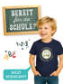 Kinder Jungen T-Shirt Einschulung 2026 mit Name Jahreszahl Smile Gesicht Icon personalisiert Schulkind Geschenkidee Erstklässler SpecialMe®preview
