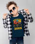 Kinder Jungen T-Shirt Einschulung 2026 mit Namen MOTIV personalisierbar Schulanfang 2026 Moonworks®preview