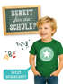 Kinder Jungen T-Shirt Einschulung 2026 mit Namen personalisierbar College-Style Schulkind erste Klasse Geschenkidee Schulanfang SpecialMe®preview