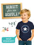 Kinder Jungen T-Shirt Einschulung 2026 mit Namen personalisierbar Stern-Design Schulkind Erste Klasse Geschenkidee Schulanfang SpecialMe®preview