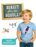 Kinder Jungen T-Shirt Einschulung 2026 mit Schultüte und Name personalisierbar Geschenk Schulanfang Outfit Erste Klasse SpecialMe®preview