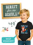 Kinder Jungen T-Shirt Einschulung 2026 Schulkind Fußball Spruch Löwe Fuchs 1. Klasse Geschenkidee Schulanfang SpecialMe®preview