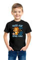 Kinder Jungen T-Shirt Einschulung 2026 Schulkind Fußball Spruch Löwe Fuchs 1. Klasse Geschenkidee Schulanfang SpecialMe®preview