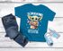 Kinder Jungen T-Shirt Einschulung Baby Schulkind 2025 Erste Klasse ich jetzt bin Spruch lustig Schulanfang Moonworks®preview