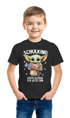 Kinder Jungen T-Shirt Einschulung Baby Schulkind 2026 Erste Klasse ich jetzt bin Spruch lustig Schulanfang Moonworks®preview