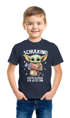 Kinder Jungen T-Shirt Einschulung Baby Schulkind 2026 Erste Klasse ich jetzt bin Spruch lustig Schulanfang Moonworks®preview