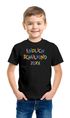 Kinder Jungen T-Shirt Einschulung Endlich Schulkind personalisierbar mit Jahr Jahreszahl Geschenk Schulanfang SpecialMe®preview