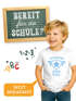 Kinder Jungen T-Shirt Einschulung Jahreszahl und Name personalisierbar Schulkind Retro Wappen Geschenk Schulanfang Schulstart Moonworks®preview
