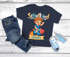 Kinder Jungen T-Shirt Einschulung mit Namen personalisierbar Fußball Dino Astronaut Geschenkidee Schulanfang 2026 SpecialMe®preview