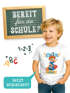 Kinder Jungen T-Shirt Einschulung mit Namen personalisierbar Fußball Dino Astronaut Geschenkidee Schulanfang 2026 SpecialMe®preview