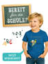 Kinder Jungen T-Shirt Einschulung mit Namen Schulkind anpassbare Jahreszahl Schultüte Strichmännchen personalisierbar SpecialMe®preview