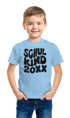 Kinder Jungen T-Shirt Einschulung Retro-Schriftzug Schulkind mit Jahreszahl personalisierbar Geschenkidee Schulanfang SpecialMe®preview