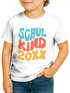 Kinder Jungen T-Shirt Einschulung Retro-Schriftzug Schulkind mit Jahreszahl personalisierbar Geschenkidee Schulanfang SpecialMe®preview