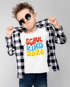 Kinder Jungen T-Shirt Einschulung Retro-Schriftzug Schulkind mit Jahreszahl personalisierbar Geschenkidee Schulanfang SpecialMe®preview