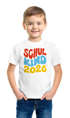 Kinder Jungen T-Shirt Einschulung Retro-Schriftzug Schulkind mit Jahreszahl personalisierbar Geschenkidee Schulanfang SpecialMe®preview