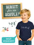 Kinder Jungen T-Shirt Einschulung Schriftzug Schulkind mit Jahreszahl personalisierbar Geschenk zum Schulanfang SpecialMe®preview