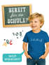 Kinder Jungen T-Shirt Einschulung Schriftzug Schulkind mit Jahreszahl personalisierbar Geschenk zum Schulanfang SpecialMe®preview